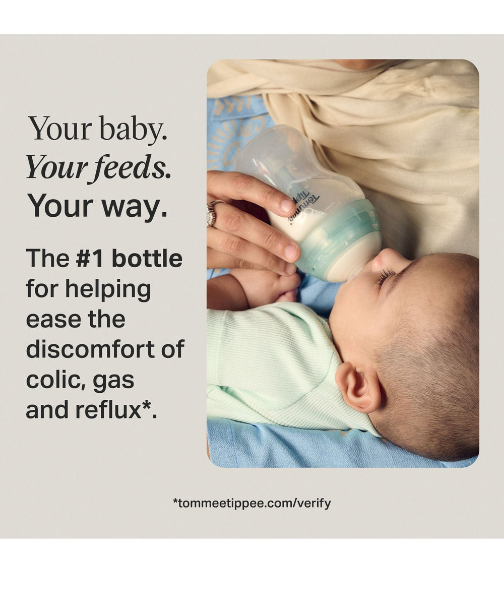 Tommee Tippee Bottle Feeding Tommee Tippee Advanced Anti-Colic Baby Bottle (Pack of 3) - 150ml