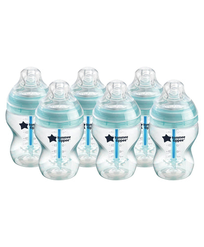 Tommee Tippee Bottle Feeding Tommee Tippee Anti-Colic 260ml Baby Bottles- Pack of 6