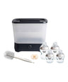 Tommee Tippee Bottle Feeding Tommee Tippee Bottle and Steriliser Set - Black