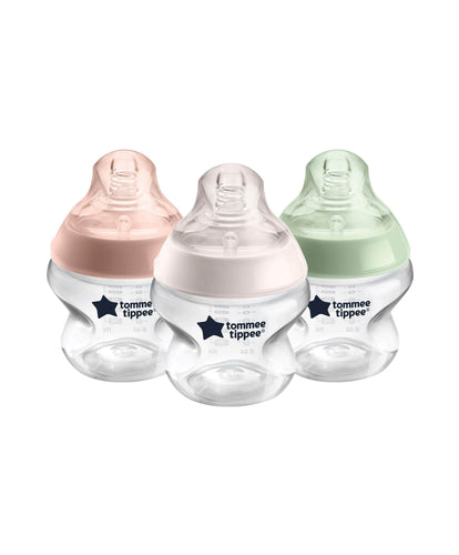 Tommee Tippee Bottle Feeding Tommee Tippee Closer to Nature 150ml Baby Bottles- Pack of 3