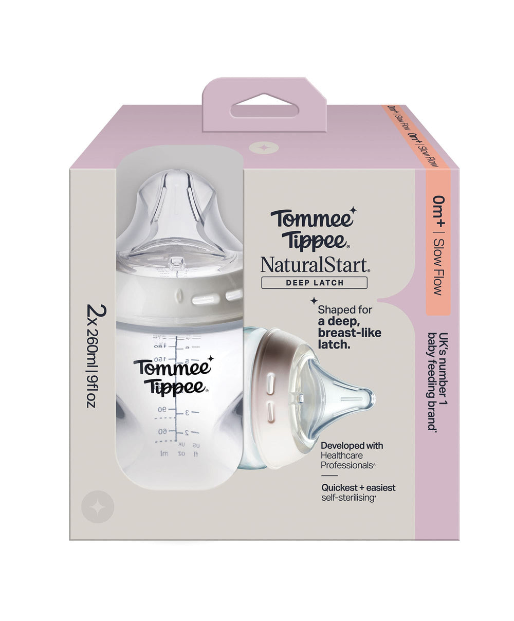 Tommee Tippee Bottle Feeding Tommee Tippee Natural Start 260ml Baby Bottle