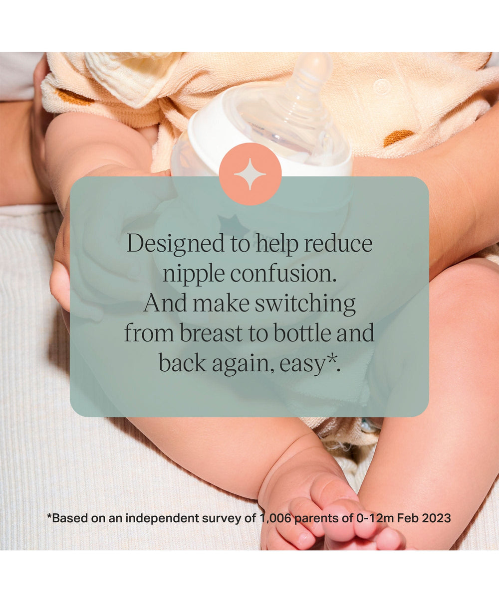 Tommee Tippee Bottle Feeding Tommee Tippee Natural Start Medium Flow Teat (Pack of 2)