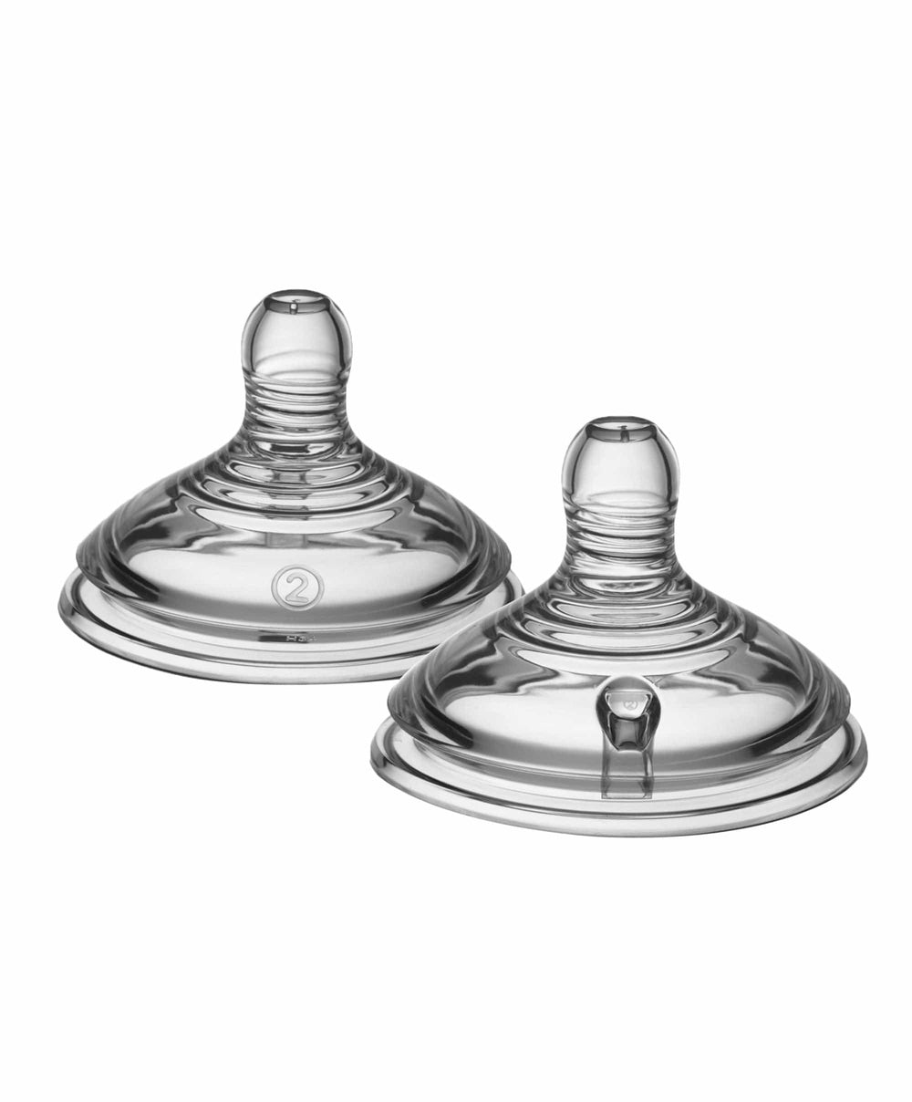 Tommee Tippee Bottle Feeding Tommee Tippee Natural Start Medium Flow Teat (Pack of 2)