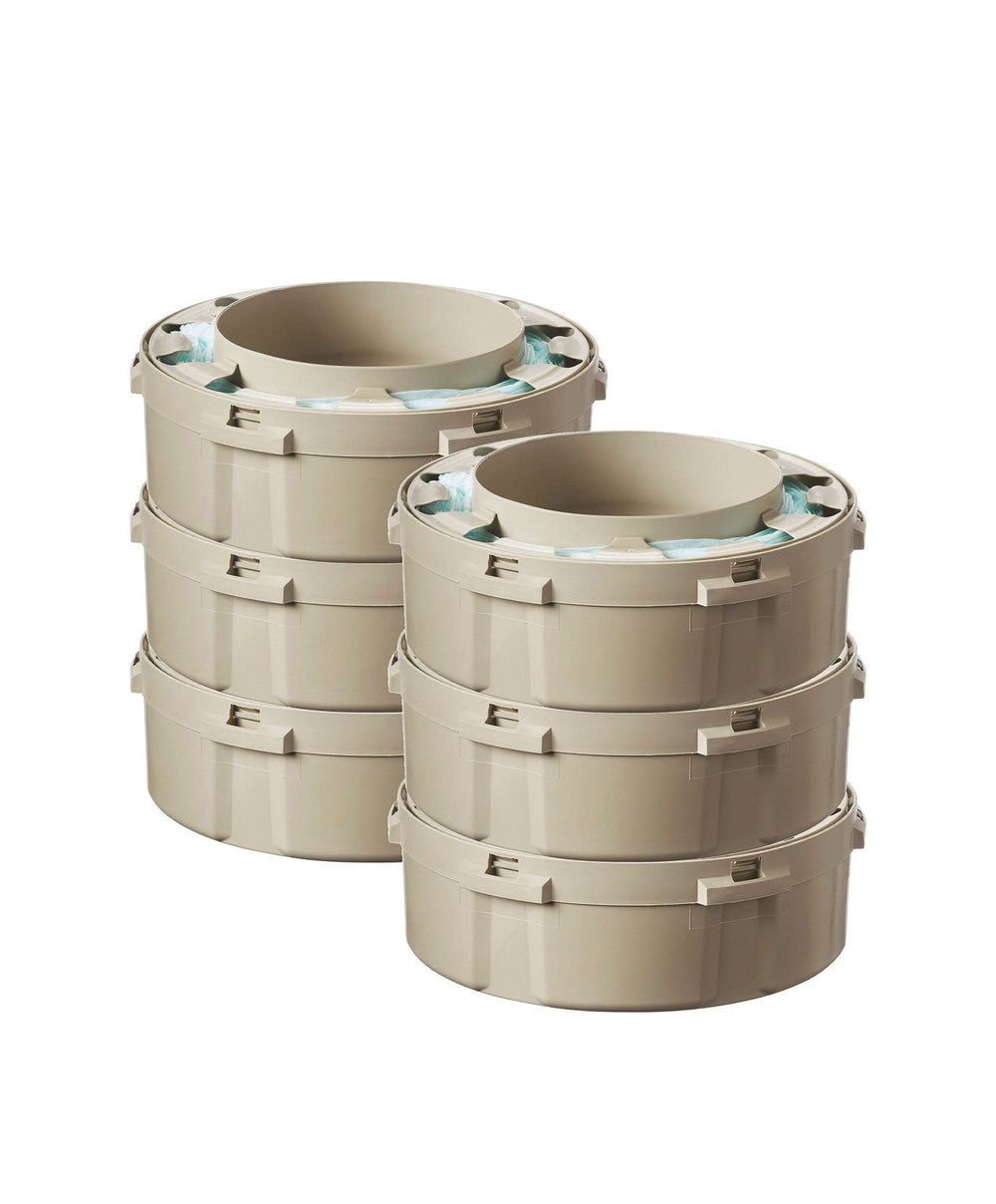 Tommee Tippee Nappy Bins Tommee Tippee Twist &amp; Click Nappy Bin Refill Cassettes (6 pack)