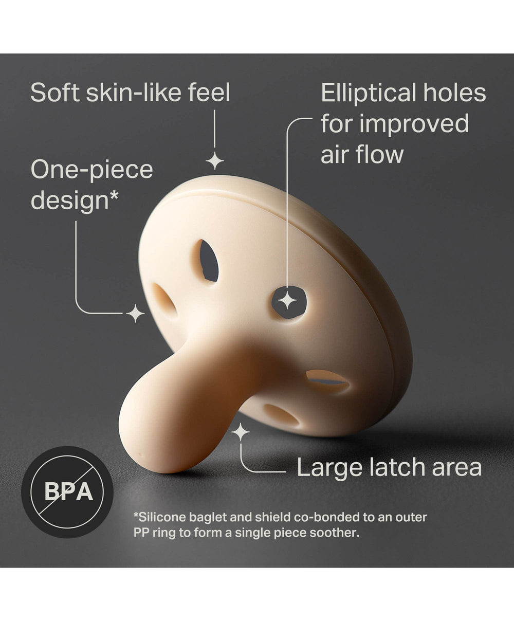 Tommee Tippee Soothers Tommee Tippee Breast-like Soothers 0-6m (2 Pack)