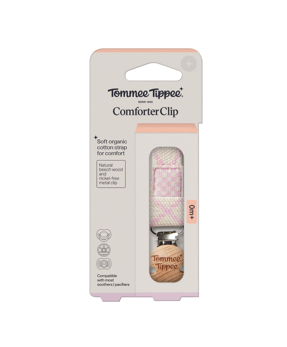Tommee Tippee Soothers Tommee Tippee Comforter Clip - Pink