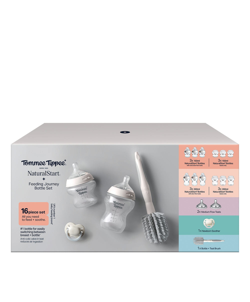 Tommee Tippee Tommee Tippee Natural Start Feeding Journey Bottle Set