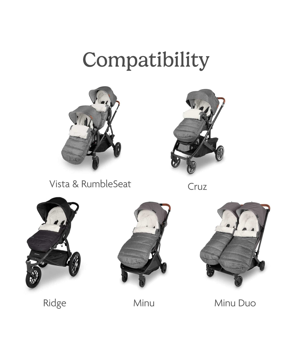 Uppababy Footmuffs UPPAbaby CozyGanoosh – Greyson