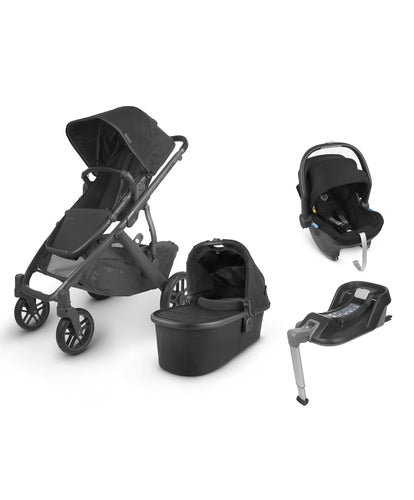 Uppababy Pushchairs UPPAbaby Vista V2 Jake Pushchair & Mesa iSize Car Seat - 4 Piece Bundle