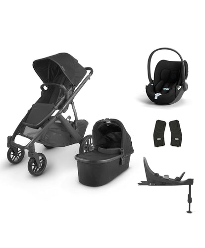 Uppababy Pushchairs Uppababy Vista V2 Pushchair Bundle with Cloud T Car Seat - Jake