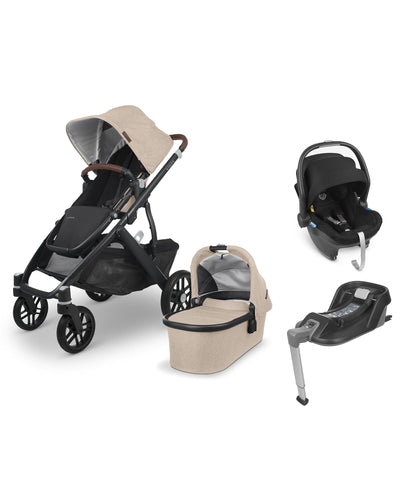 Uppababy Pushchairs Uppababy Vista V2 Pushchair Bundle with Mesa iSize Car Seat & Base - Liam