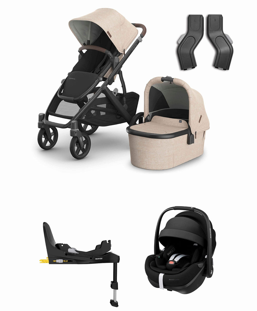 uppababy vista dimensions cm UPPAbaby Vista V3 Stroller Bundle with Maxi-Cosi Pebble 360 Pro² – Mamas & Papas IE