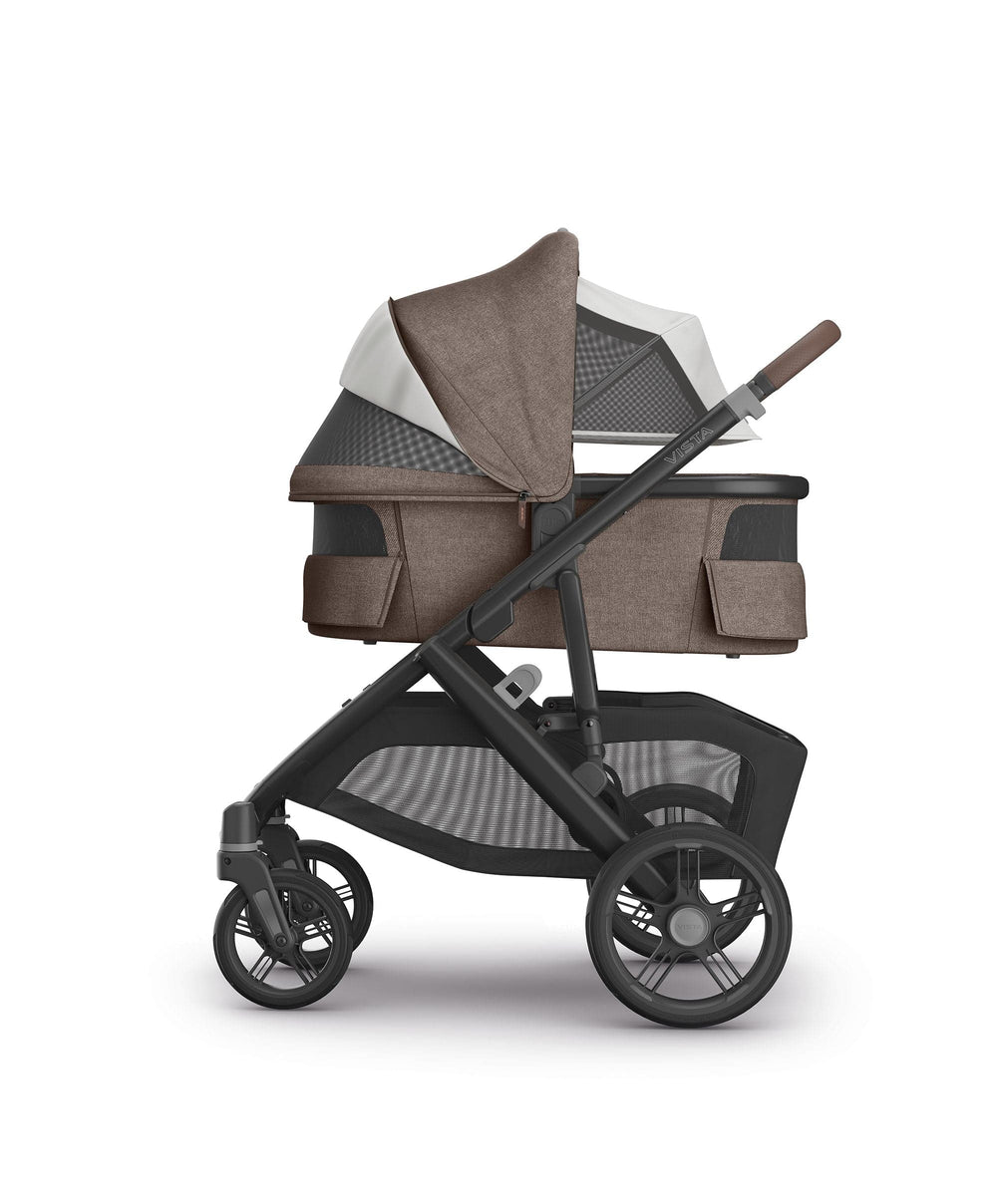Uppababy Pushchairs UPPAbaby Vista V3 Stroller &amp; Carrycot Bundle with Cybex Cloud T i-Size Rotating Baby Car Seat &amp; Base (5 Pieces) – Owen