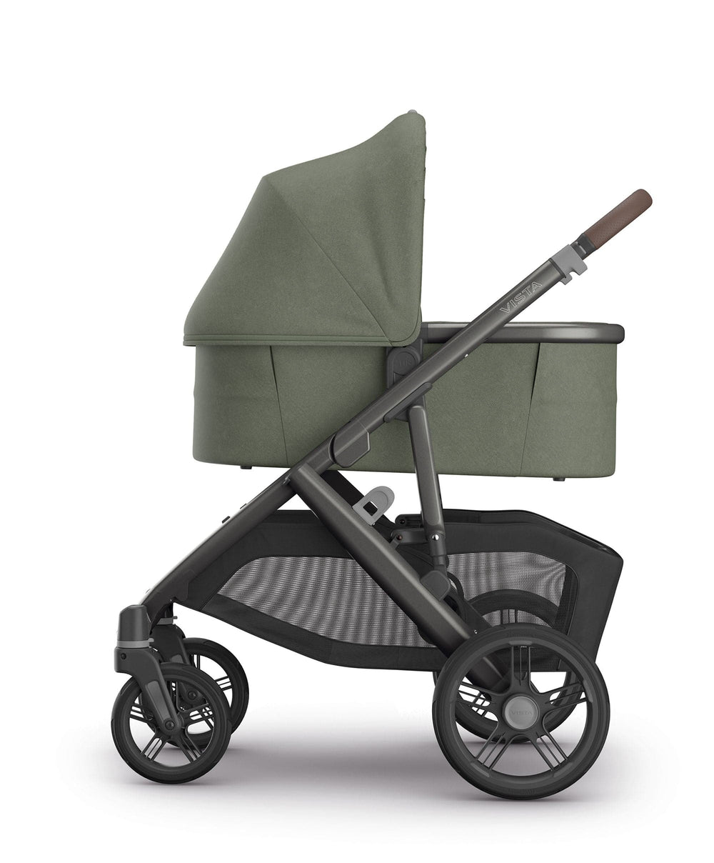 Uppababy Pushchairs UPPAbaby Vista V3 Stroller &amp; Carrycot Bundle with Maxi-Cosi Pebble 360 Pro² Car Seat &amp; Base (5 Pieces) – Evelyn