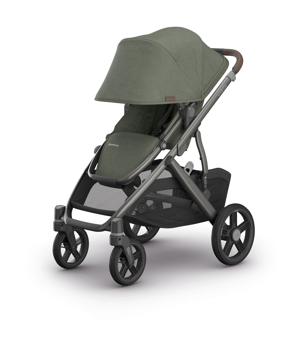 Uppababy Pushchairs UPPAbaby Vista V3 Stroller &amp; Carrycot Bundle with Maxi-Cosi Pebble 360 Pro² Car Seat &amp; Base (5 Pieces) – Evelyn