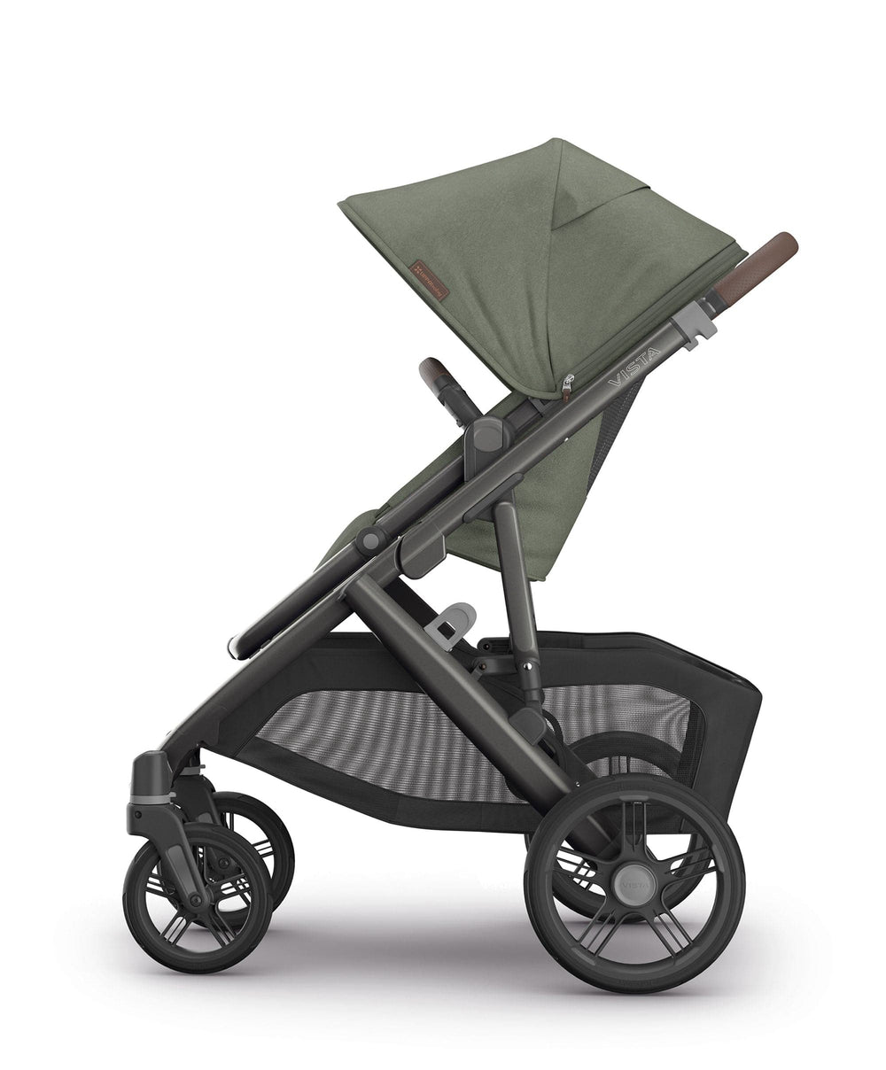 Uppababy Pushchairs UPPAbaby Vista V3 Stroller &amp; Carrycot Bundle with Maxi-Cosi Pebble 360 Pro² Car Seat &amp; Base (5 Pieces) – Evelyn