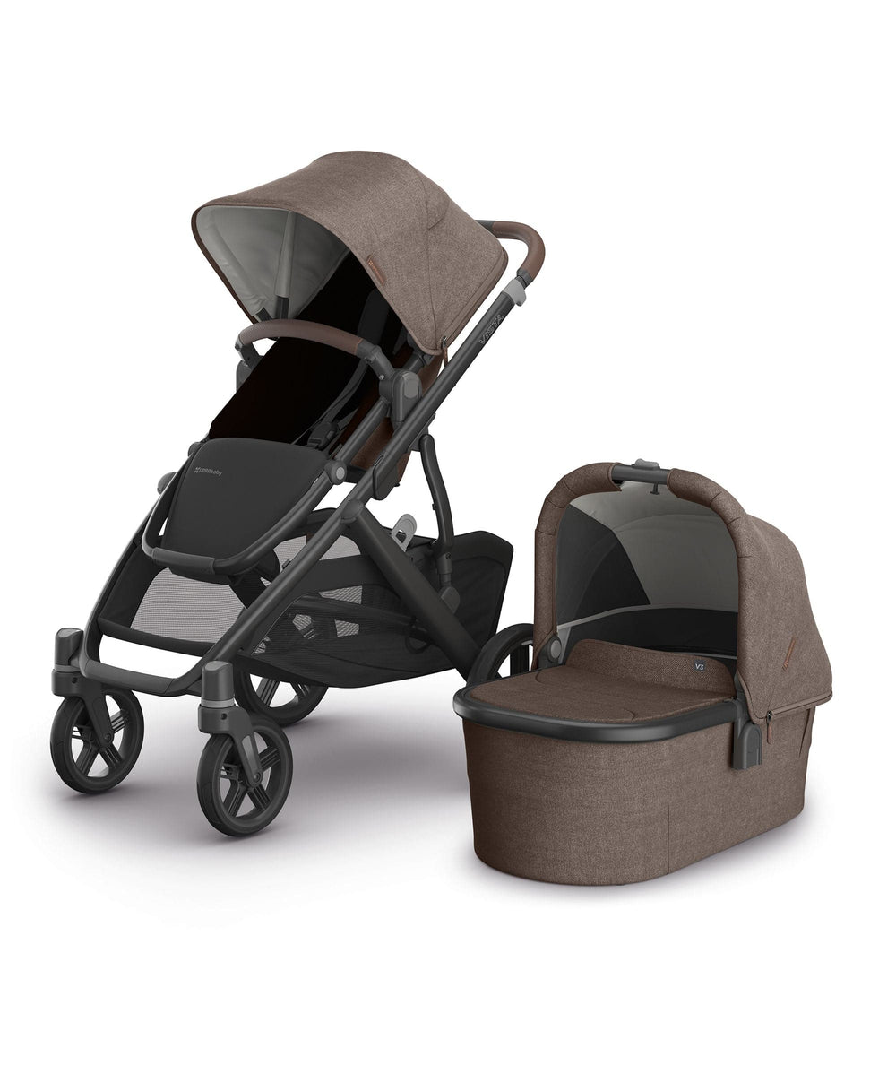 Uppababy Pushchairs UPPAbaby Vista V3 Stroller &amp; Carrycot Bundle with Maxi-Cosi Pebble 360 Pro² Car Seat &amp; Base (5 Pieces) - Owen