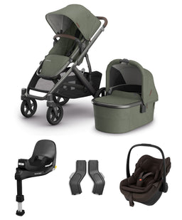 Uppababy Uppababy Vista3 Pushchair Bundle With Pebble Slide Pro - Evelyn