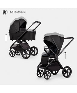 Venicci Pushchairs Upline 3 4in1 Plus Ultimate Pushchair Bundle (16 Pieces) - Onyx