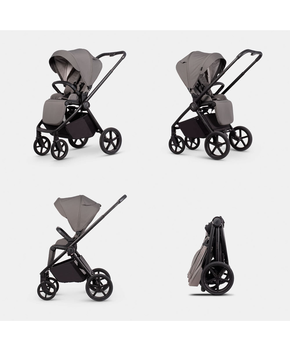 Venicci Pushchairs Venicci Claro 2in1 Essential Pushchair Bundle (8 Pieces) - Almond