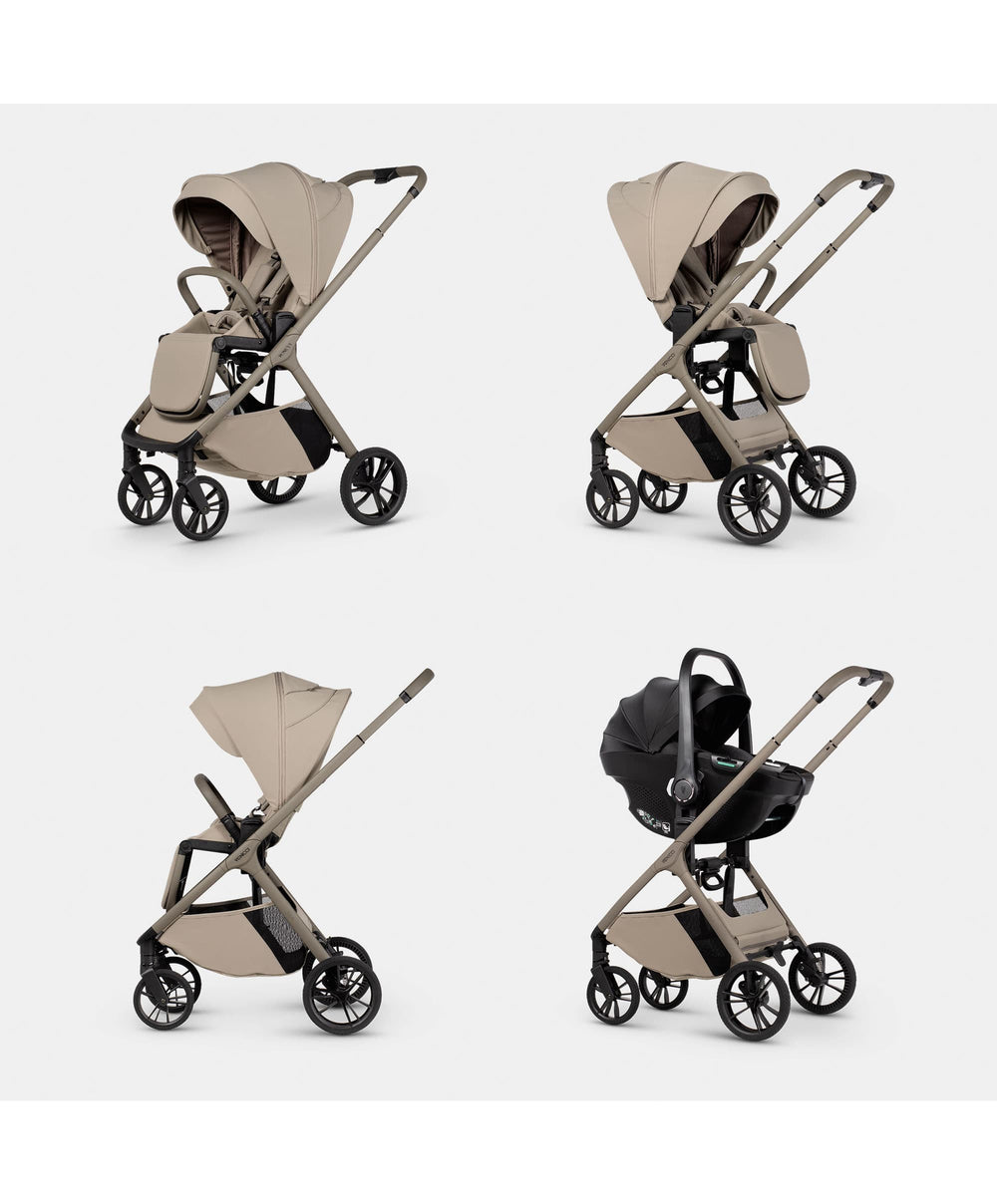 Venicci Pushchairs Venicci Tila Pushchair 4in1 Pushchair Bundle (13 piece) - Beige