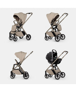 Venicci Pushchairs Venicci Tila Pushchair 4in1 Pushchair Bundle (13 piece) - Beige