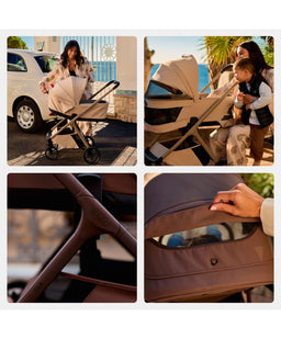 Venicci Pushchairs Venicci Tila Pushchair 4in1 Pushchair Bundle (13 piece) - Noce