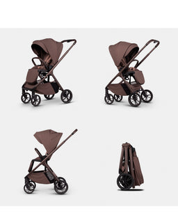 Venicci Tila 2in1 Essential Pushchair Bundle (11 Pieces) - Noce