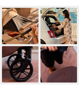 Venicci Tila 2in1 Essential Pushchair Bundle (11 Pieces) - Noce