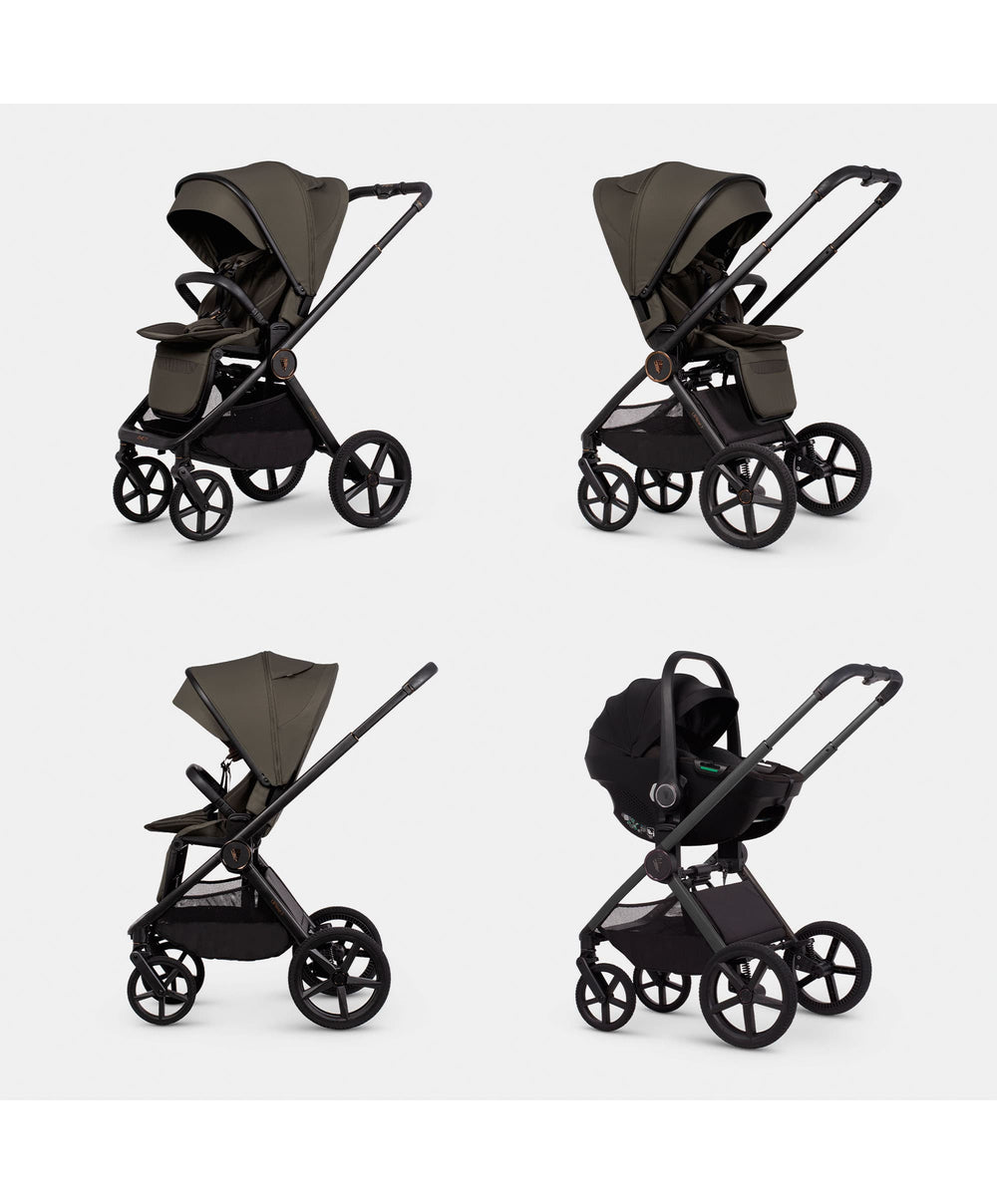 Venicci Venicci Upline 3 2in1 Essential Bundle (11 Piece) - Truffle