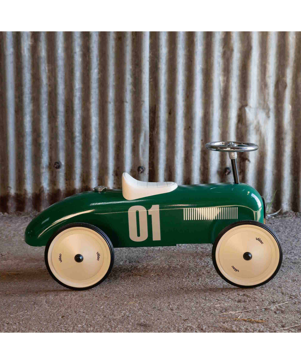 Vilac Ride on Toy Vilac Metal Car – Racing Green