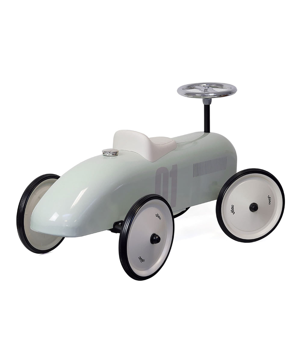 Vilac Ride on Toy Vilac Metal Car – Sage Green