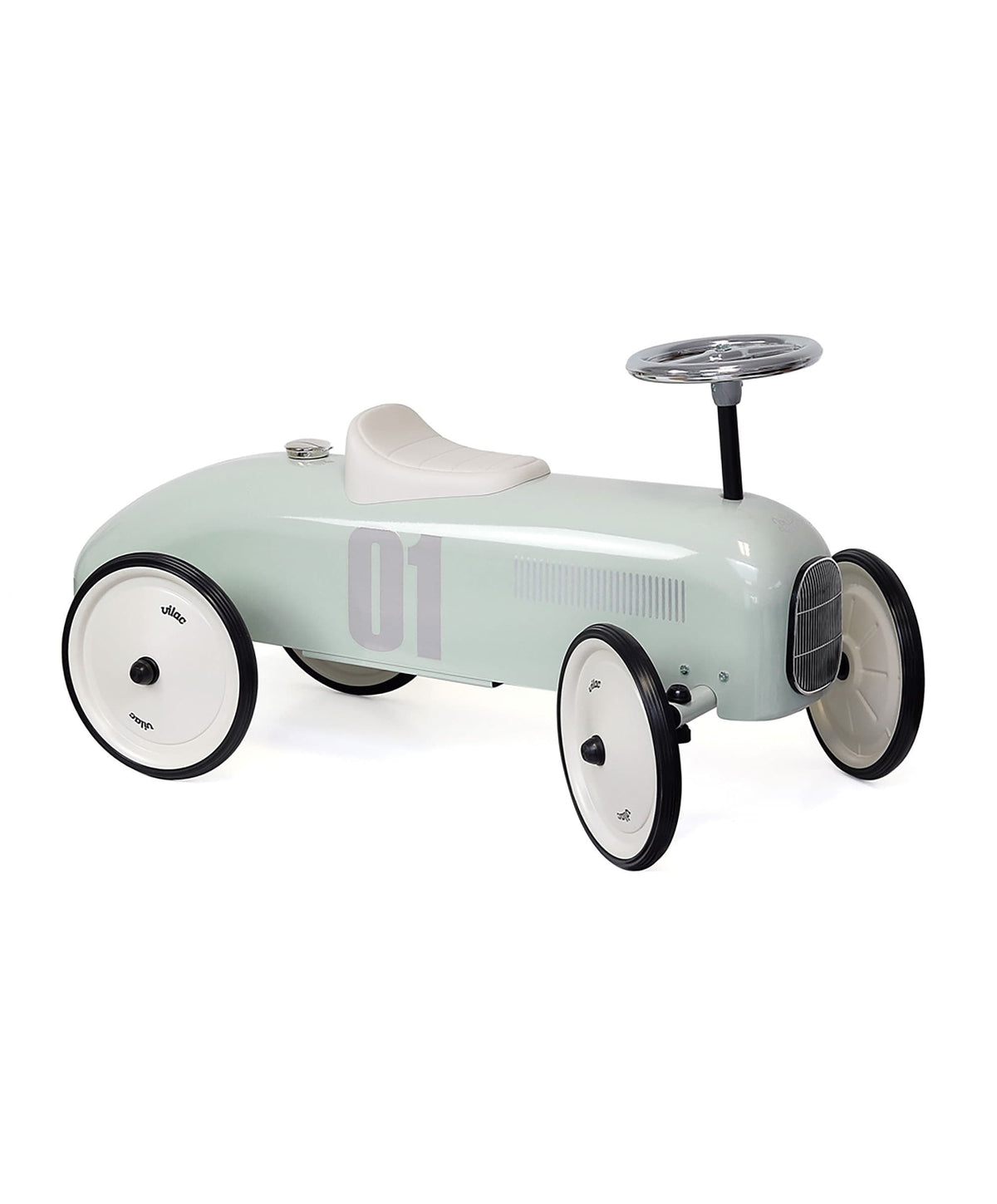 Vilac Ride on Toy Vilac Metal Car – Sage Green