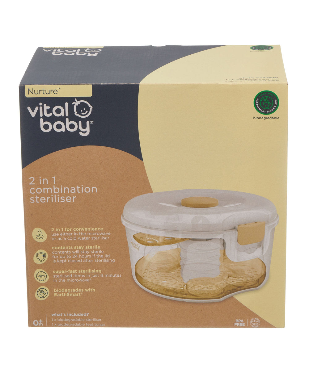Vital Baby Vital Baby Nurture 2 in 1 combination steriliser