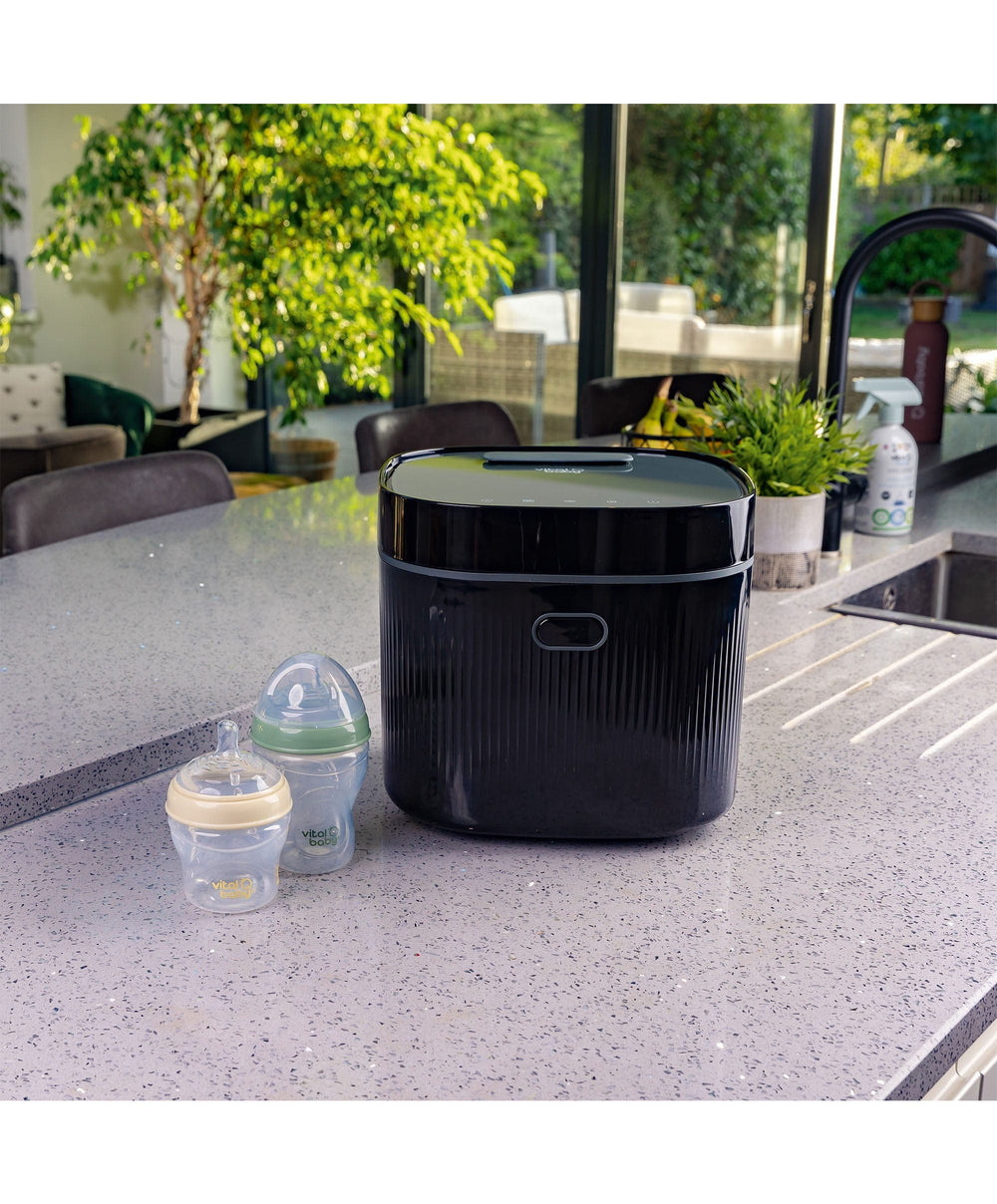 Vital Baby Vital Baby Nurture Advanced Pro UV Steriliser &amp; Dryer, 3rd gen - Onyx Black