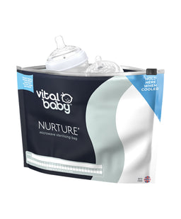 Vital Baby Vital Baby Nurture microwave sterilising bags (Pack of 5)