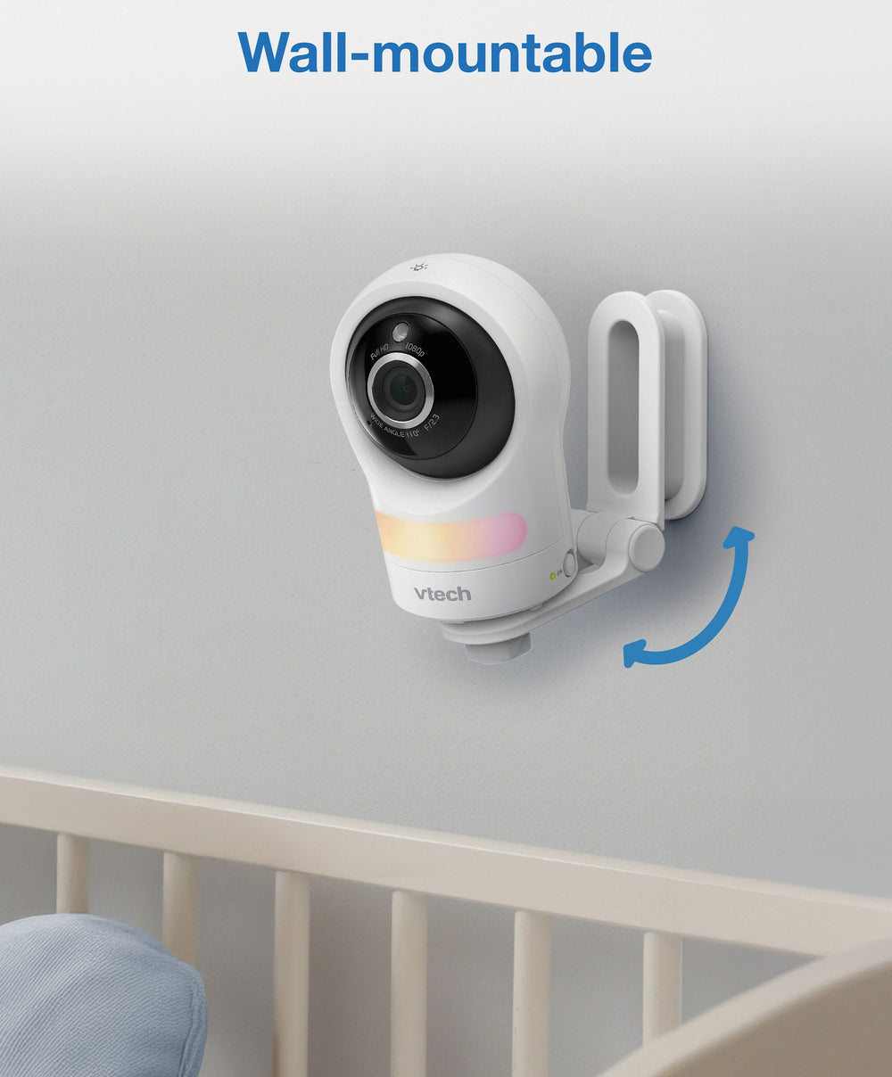 VTech Baby Monitors VTech RM4761 5inch Smart Wi-Fi 1080p Pan &amp; Tilt Monitor - White