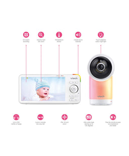 VTech Baby Monitors VTech RM5766HD Smart Video Baby Monitor