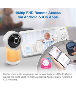 VTech Baby Monitors VTech RM5766HD Smart Video Baby Monitor