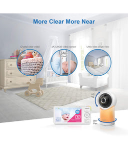 VTech Baby Monitors VTech RM5766HD Smart Video Baby Monitor