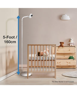 VTech Baby Monitors VTech RM5766HD Smart Video Baby Monitor & Camera Floorstand - White