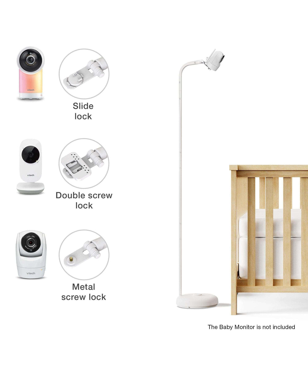 VTech Baby Monitors VTech RM5766HD Smart Video Baby Monitor &amp; Camera Floorstand - White