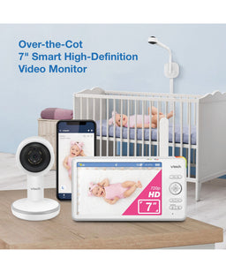 VTech Baby Monitors VTech RM7787HD 7” Over-The-Cot Smart Monitor