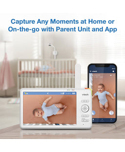 VTech Baby Monitors VTech RM7787HD 7” Over-The-Cot Smart Monitor