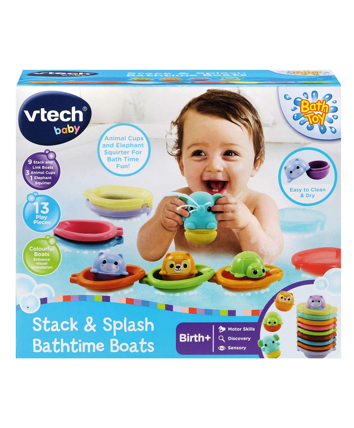 VTech Stack & Splash Bathtime Boats Toys – Mamas & Papas IE