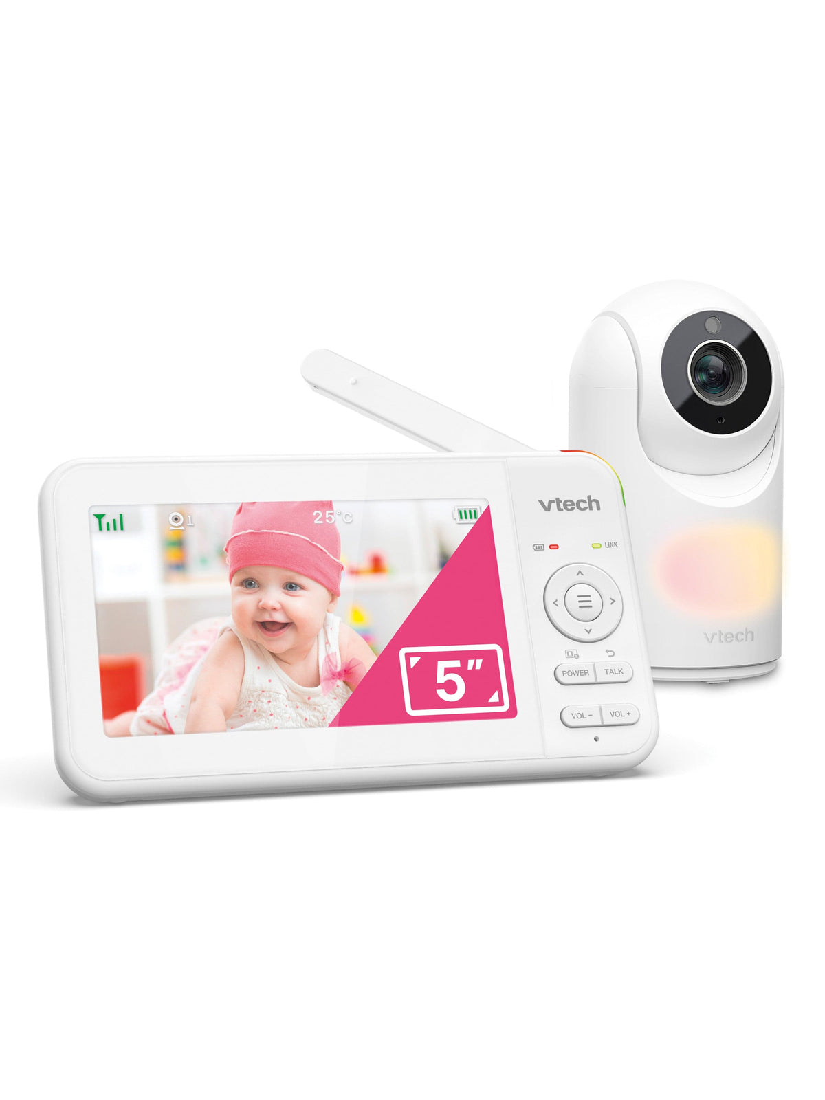 VTech VTech 5" Pan & Tilt Video Monitor with Night Light