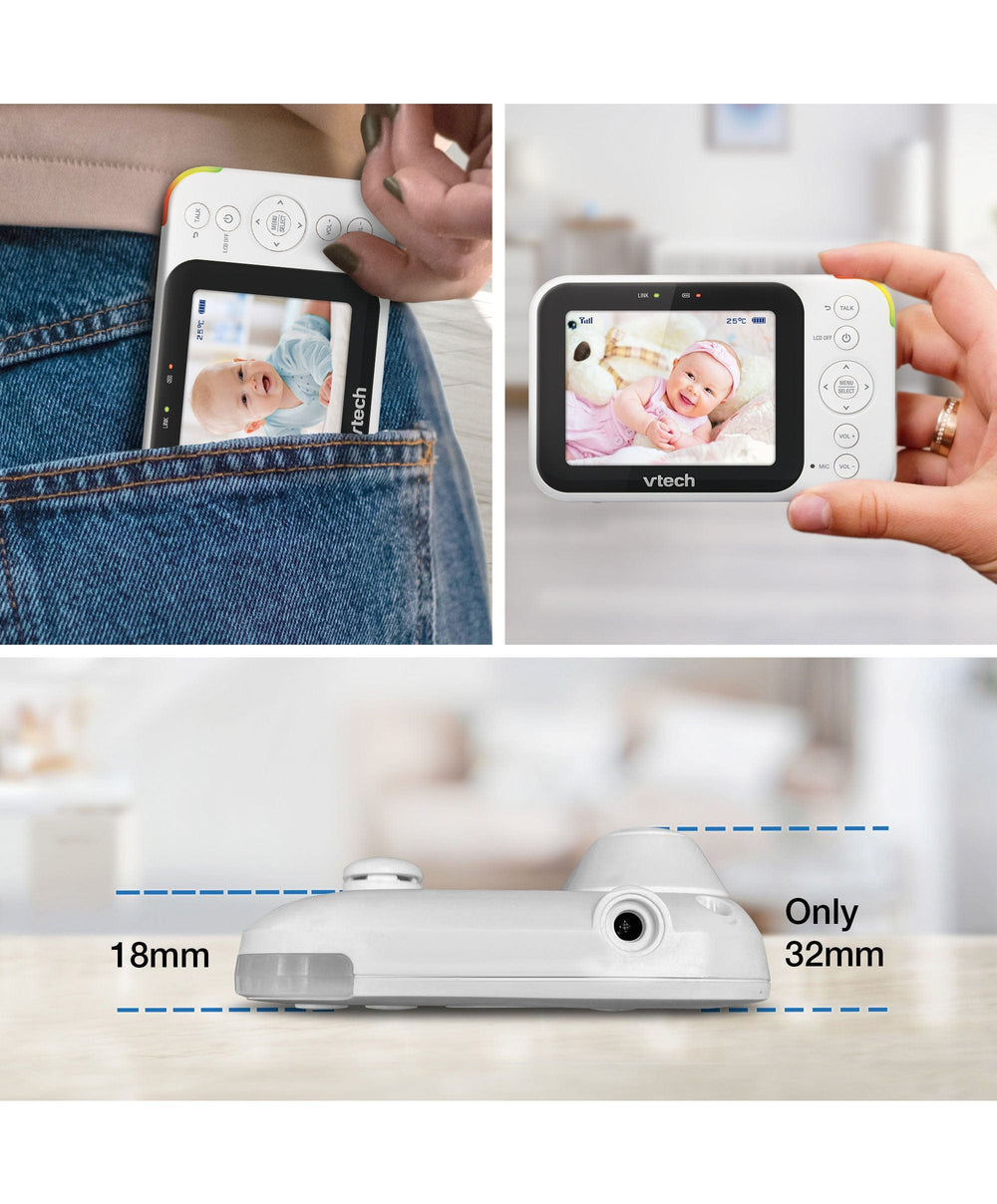 VTech VTech VM4252 3.5" Video Monitor - White