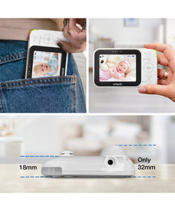 VTech VTech VM4252 3.5" Video Monitor - White