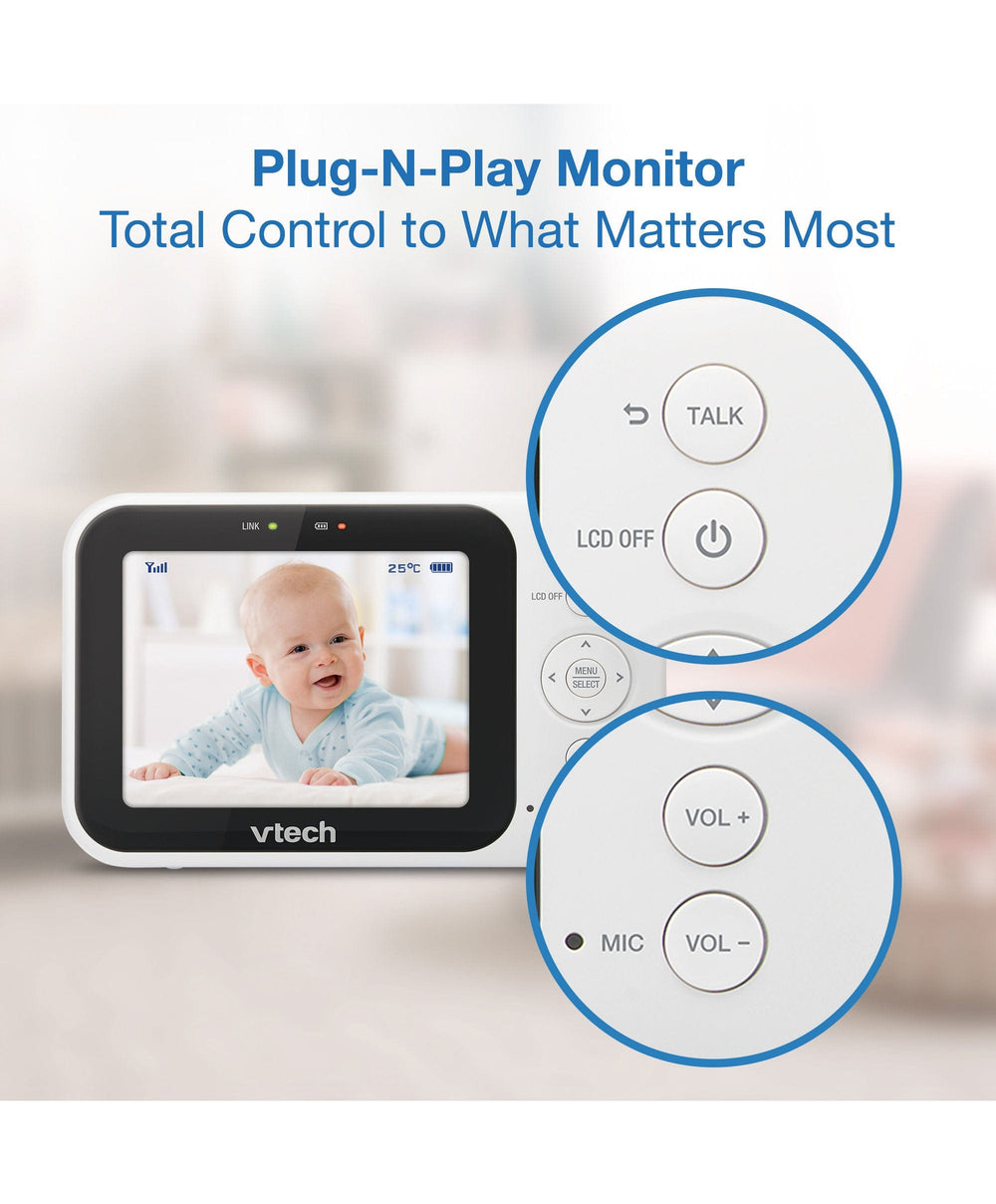 VTech VTech VM4263 3.5" Video Monitor
