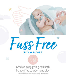 Angelcare Bath Support Angelcare Soft Touch Baby Bath Support - Aqua